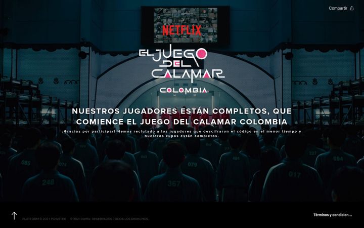 Screenshot of eljuegodelcalamarco.com