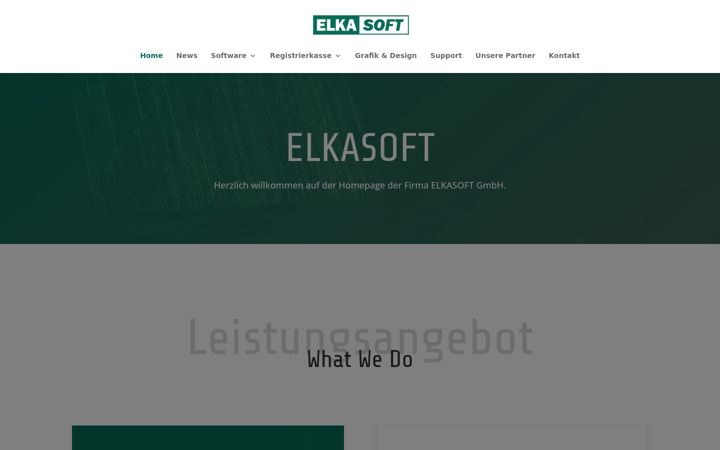 Screenshot von elkasoft.at