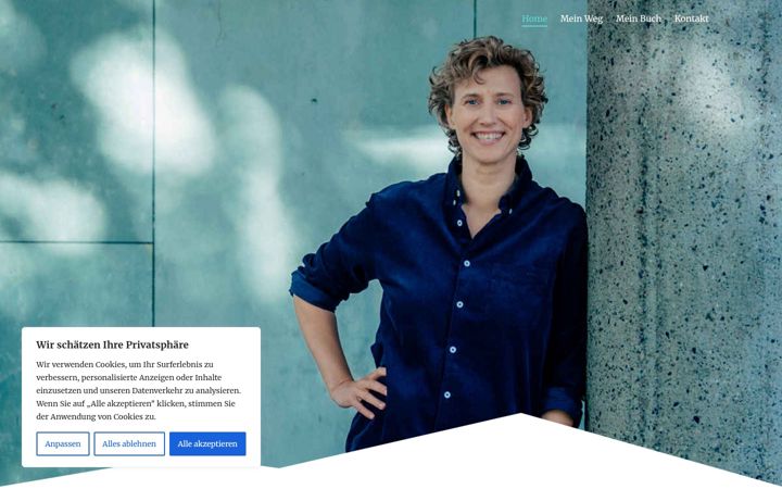 Zrzut ekranu elke-freimuth.de