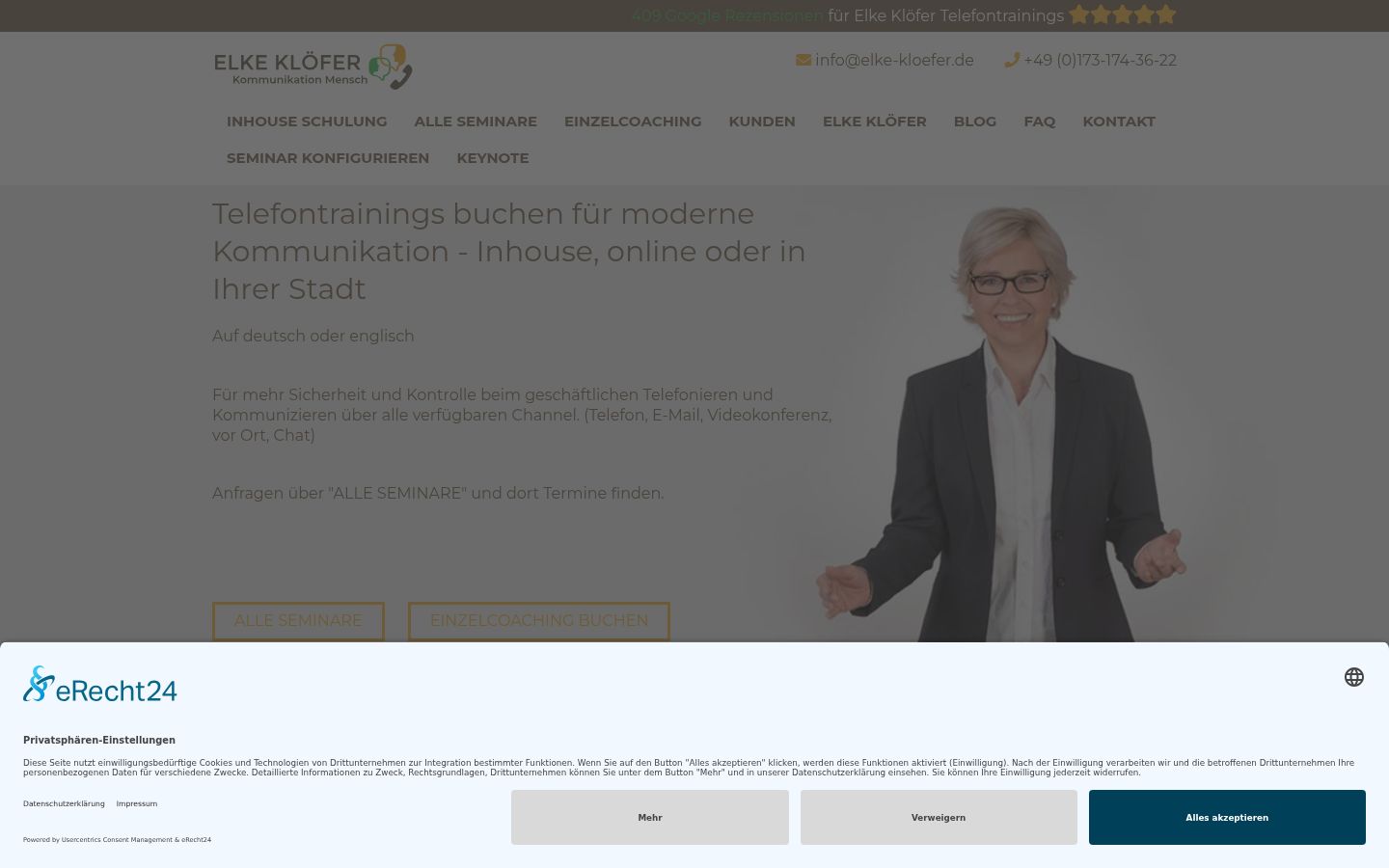 Zrzut ekranu banera zgody wyświetlanego przed jakąkolwiek interakcją