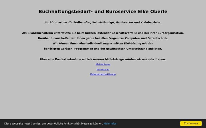 Zrzut ekranu elke-oberle.de