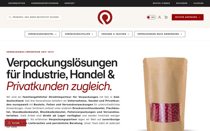 Screenshot von elke-plastic.at
