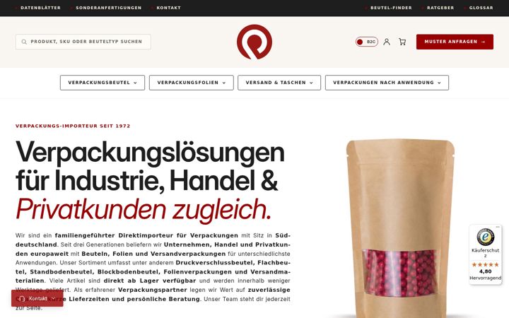 Zrzut ekranu elke-plastic.de