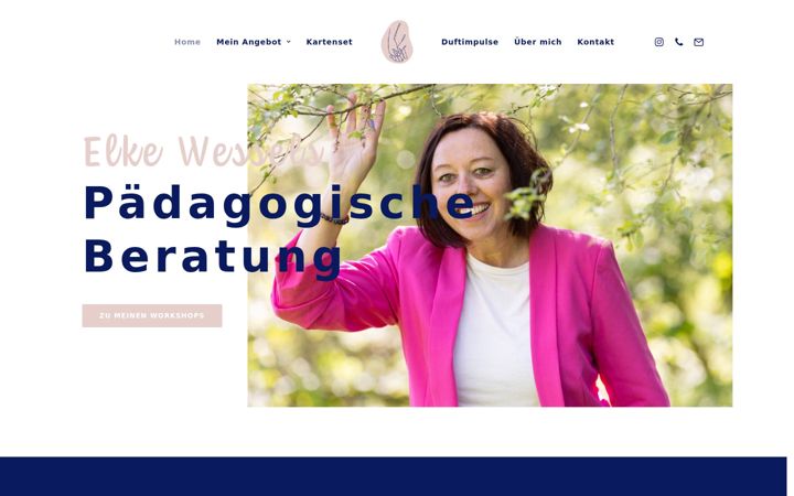 Zrzut ekranu elke-wessels.de