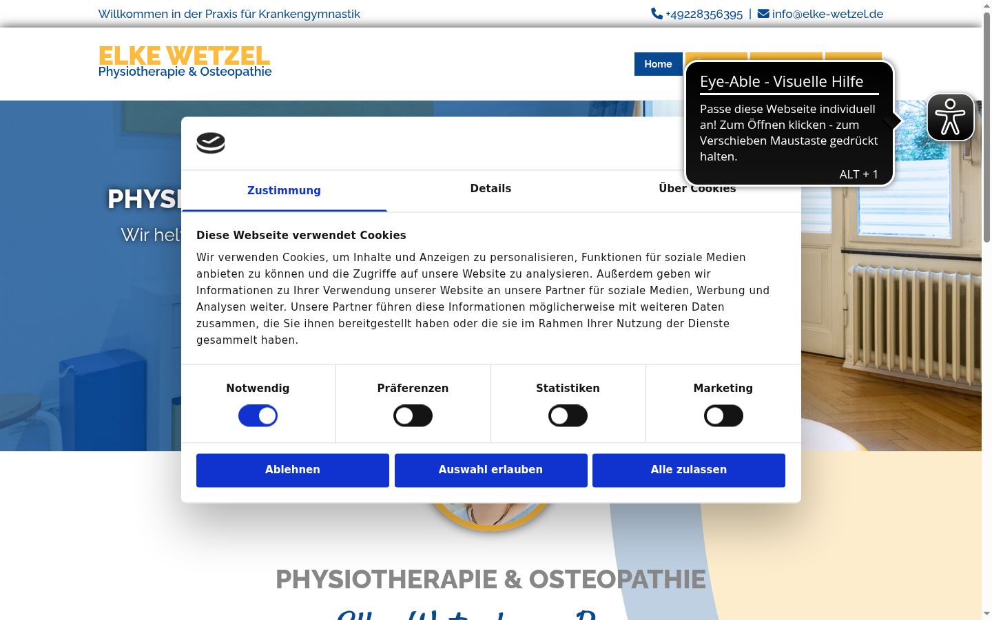 Zrzut ekranu banera zgody wyświetlanego przed jakąkolwiek interakcją
