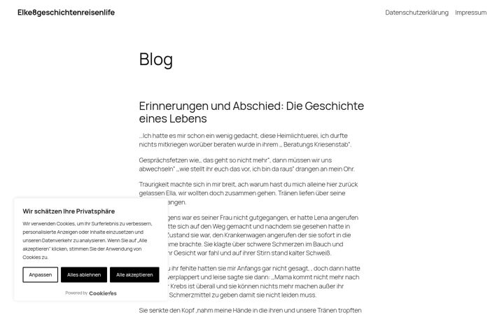 Zrzut ekranu elke8geschichtenreisenlife.de
