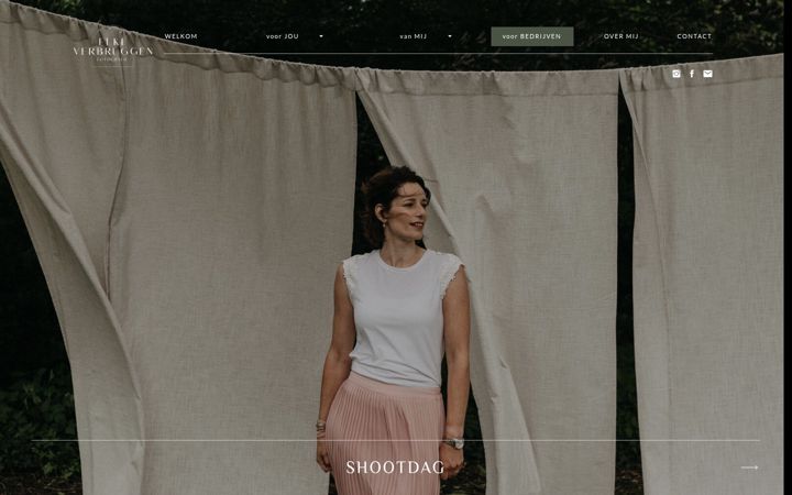 Screenshot of elkeverbruggenfotografie.com