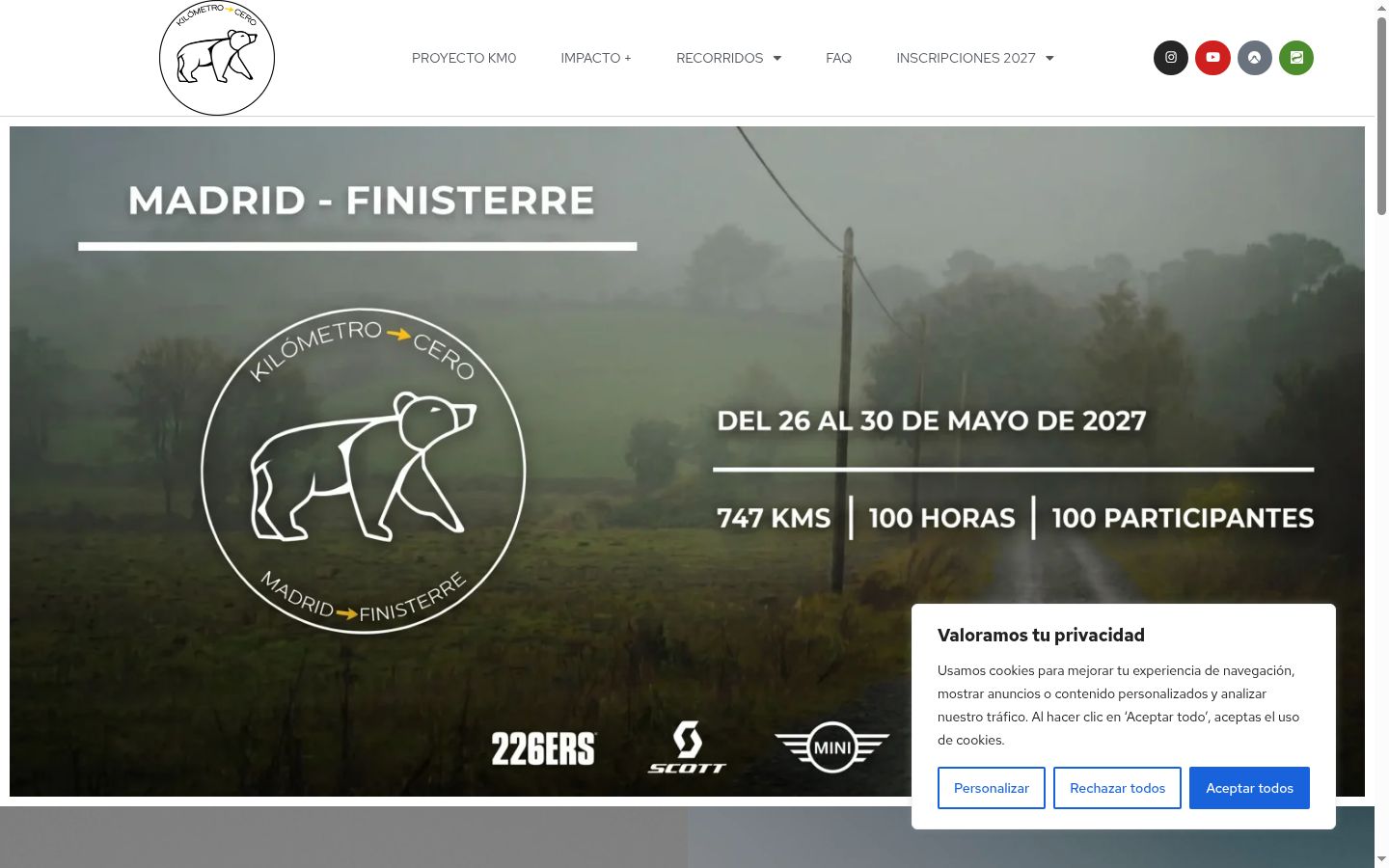 Screenshot tal-banner tal-kunsens muri qabel kwalunkwe interazzjoni
