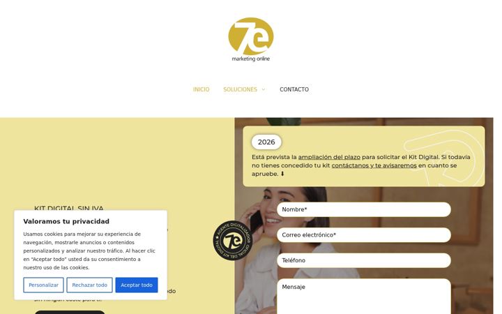Screenshot of elkitdigitalsiniva.com