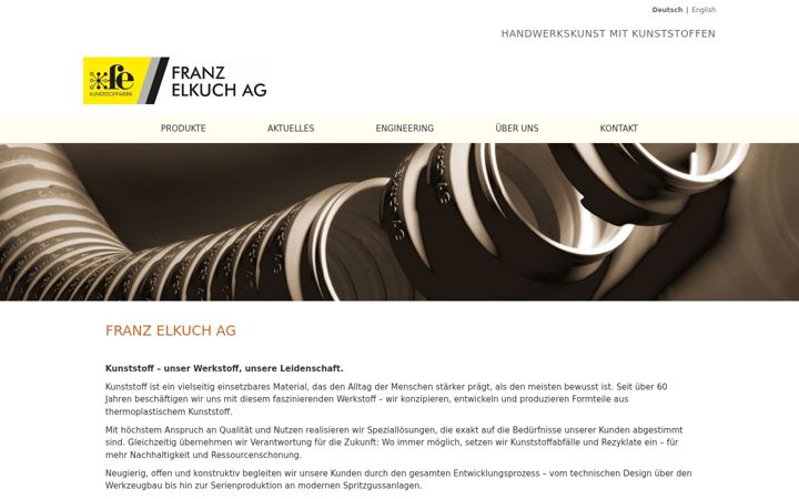 Screenshot of elkuch-ag.com