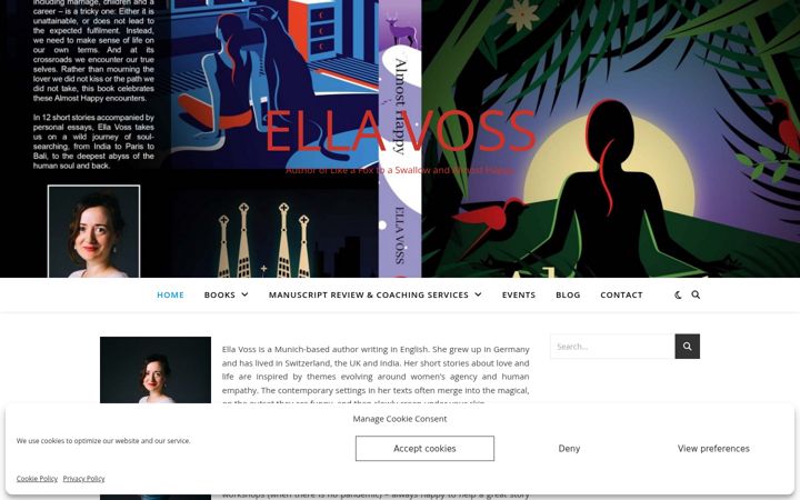 Screenshot of ella-voss.com