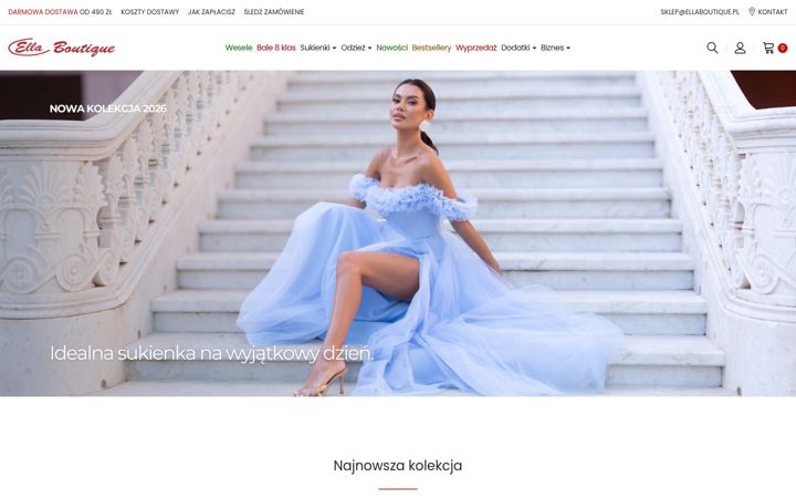 Screenshot di ellaboutique.pl