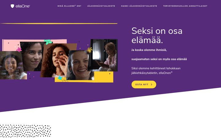 Screenshot di ellaone.fi