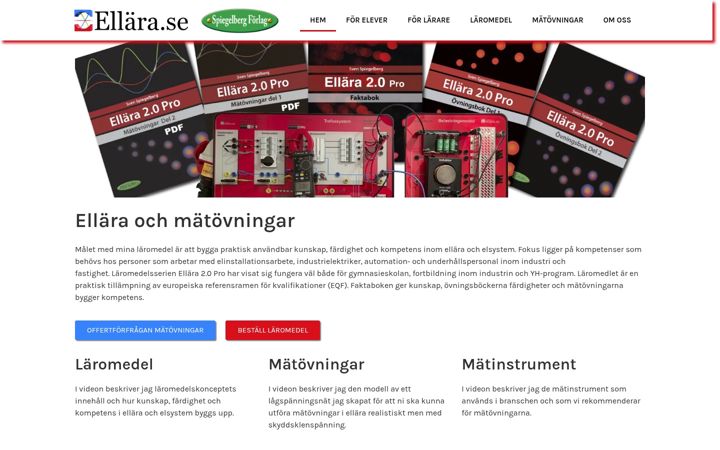 Screenshot of ellara.se