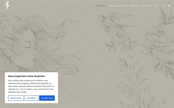 Screenshot of ellarockera.com