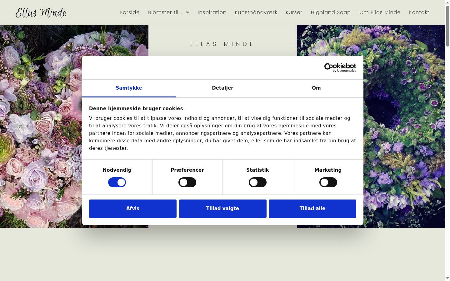 Screenshot tal-banner tal-kunsens muri qabel kwalunkwe interazzjoni
