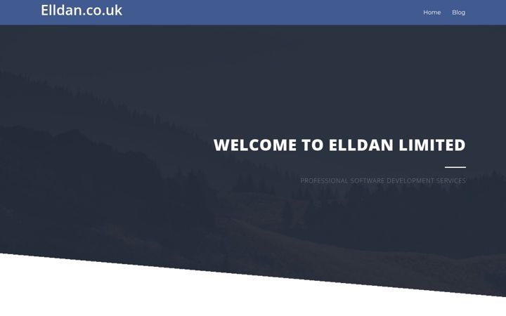 Screenshot of elldan.co.uk