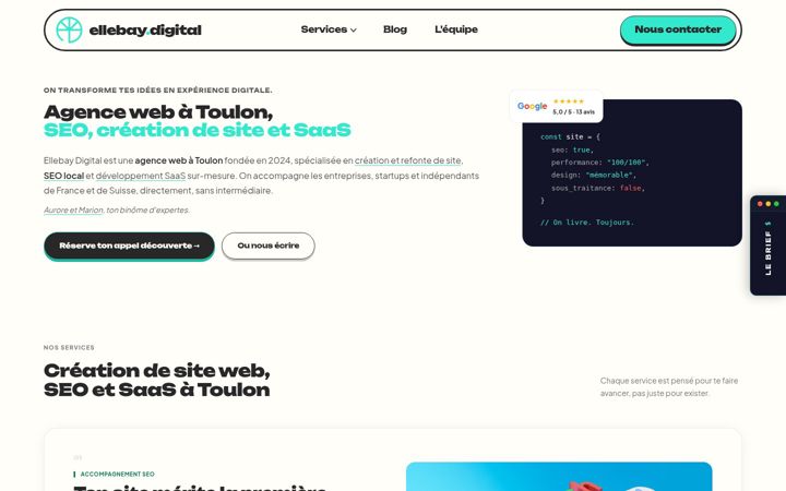 Screenshot of ellebay-digital.com