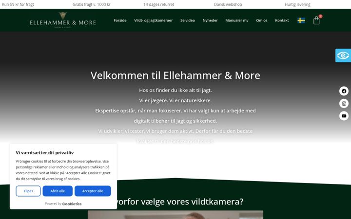 Screenshot ta' ellehammer-and-more.dk
