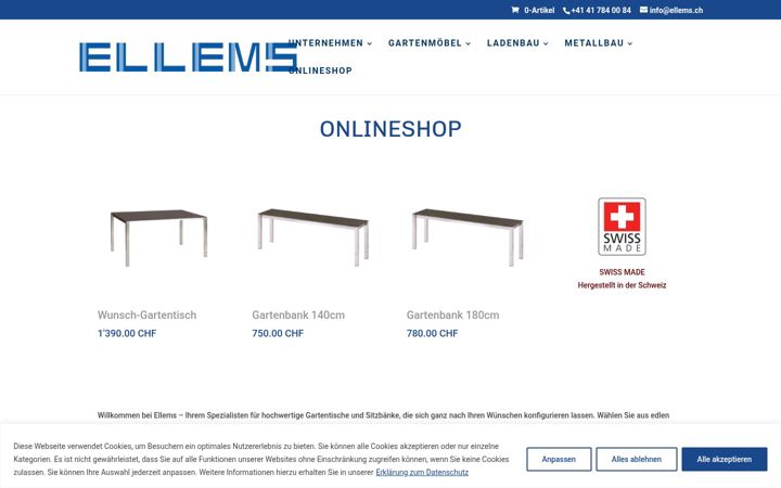 Snimka zaslona za ellems.ch