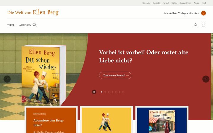 Ekraanipilt saidist ellen-berg.de