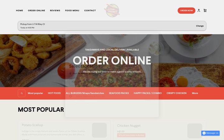 Képernyőkép: ellenatakeaway.com.au