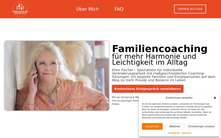 Képernyőkép: ellenfischer-coaching.de