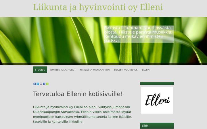 Screenshot di elleni.fi