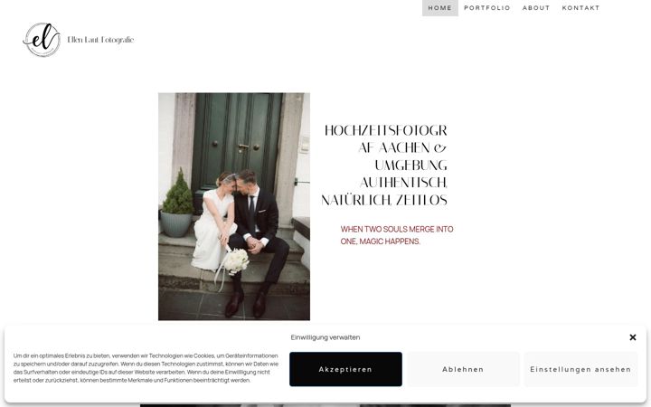 Screenshot of ellenlautfotografie.com