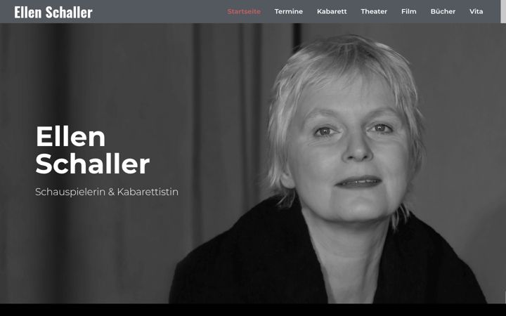 Ekraanipilt saidist ellenschaller.de