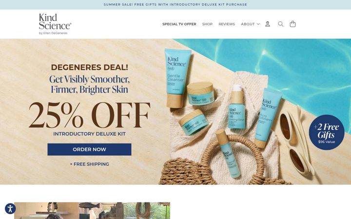 Screenshot of ellenshop.com