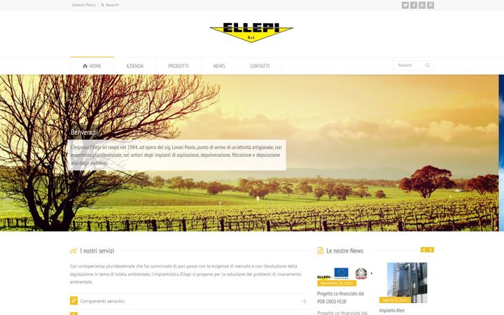 Ekrano kopija ellepi-impianti.com