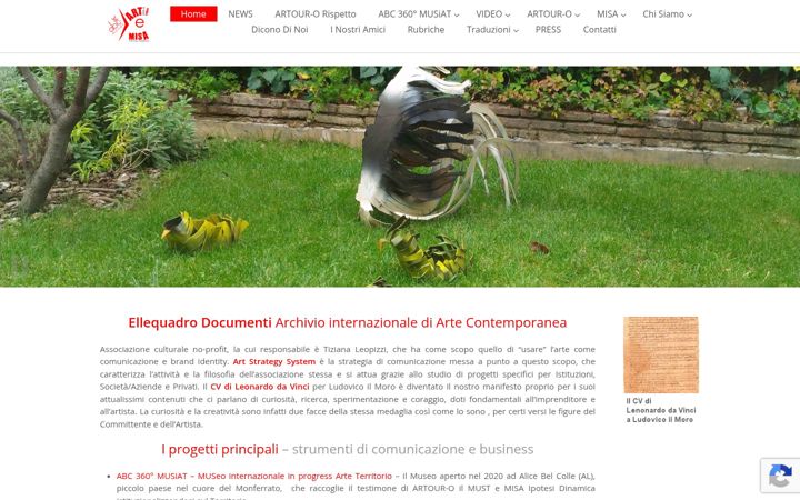 Snímek obrazovky ellequadro.com