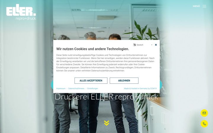 Ekraanipilt saidist eller.de