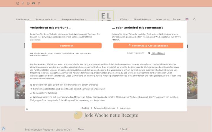 Ekraanipilt saidist ellerepublic.de