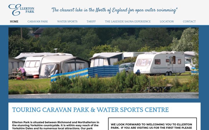 Screenshot of ellertonpark.com