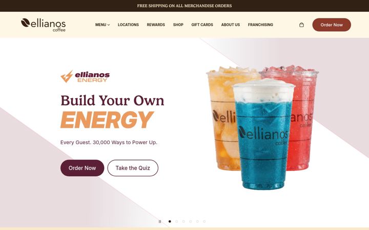 Screenshot of ellianos.com