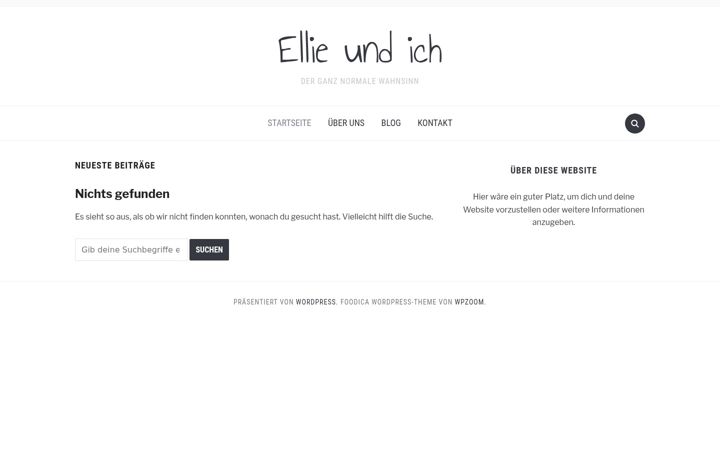 Screenshot von ellie-und-ich.de