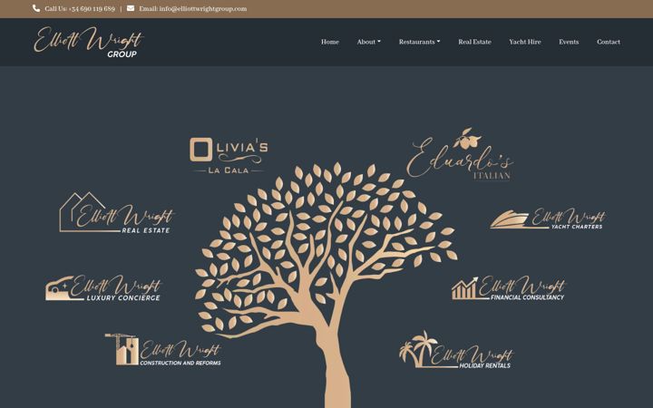 Screenshot of elliottwrightgroup.com