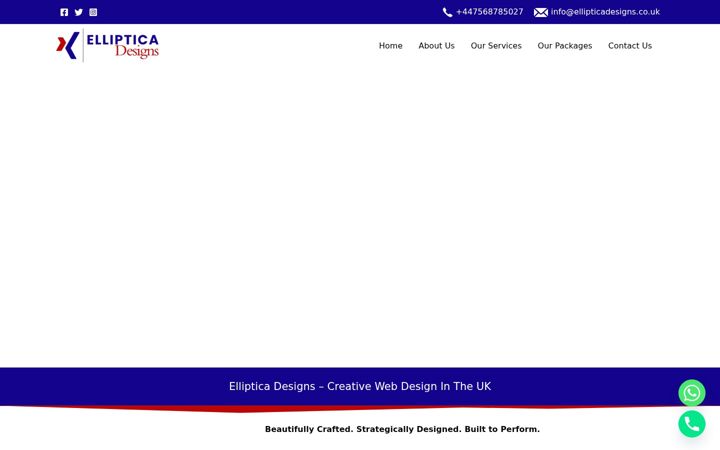 Screenshot von ellipticadesigns.co.uk