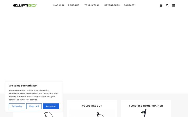 Screenshot ta' elliptigo.fr