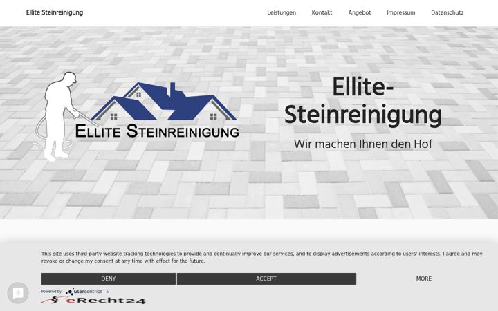Screenshot von ellite-steinreinigung-dreieich.de