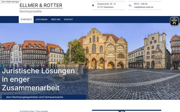Ekrano kopija ellmer-rotter.de