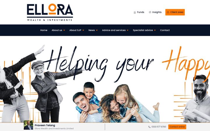 Screenshot von ellorawealth.co.uk