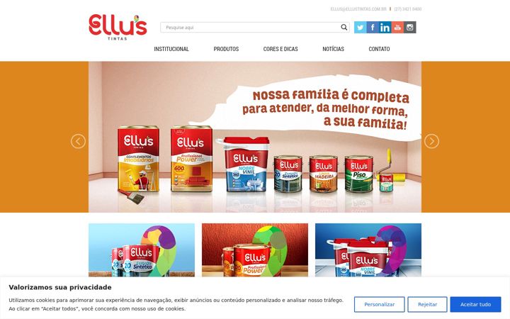 Екранна снимка на ellustintas.com.br