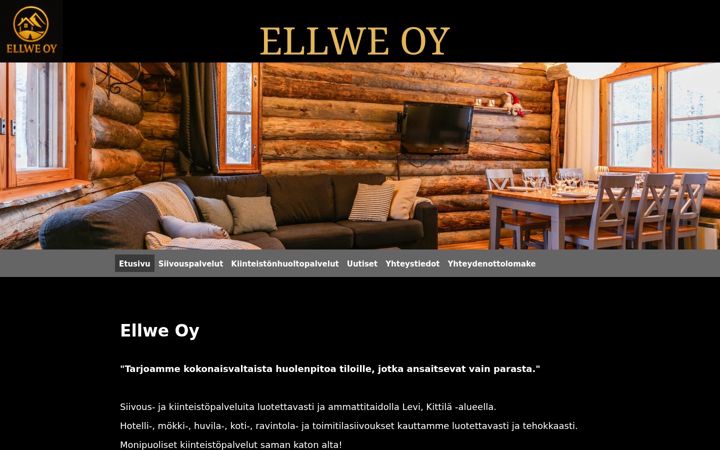 Screenshot of ellwe.fi