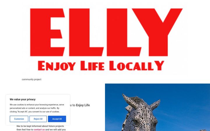 Screenshot von ellyresearch.stir.ac.uk