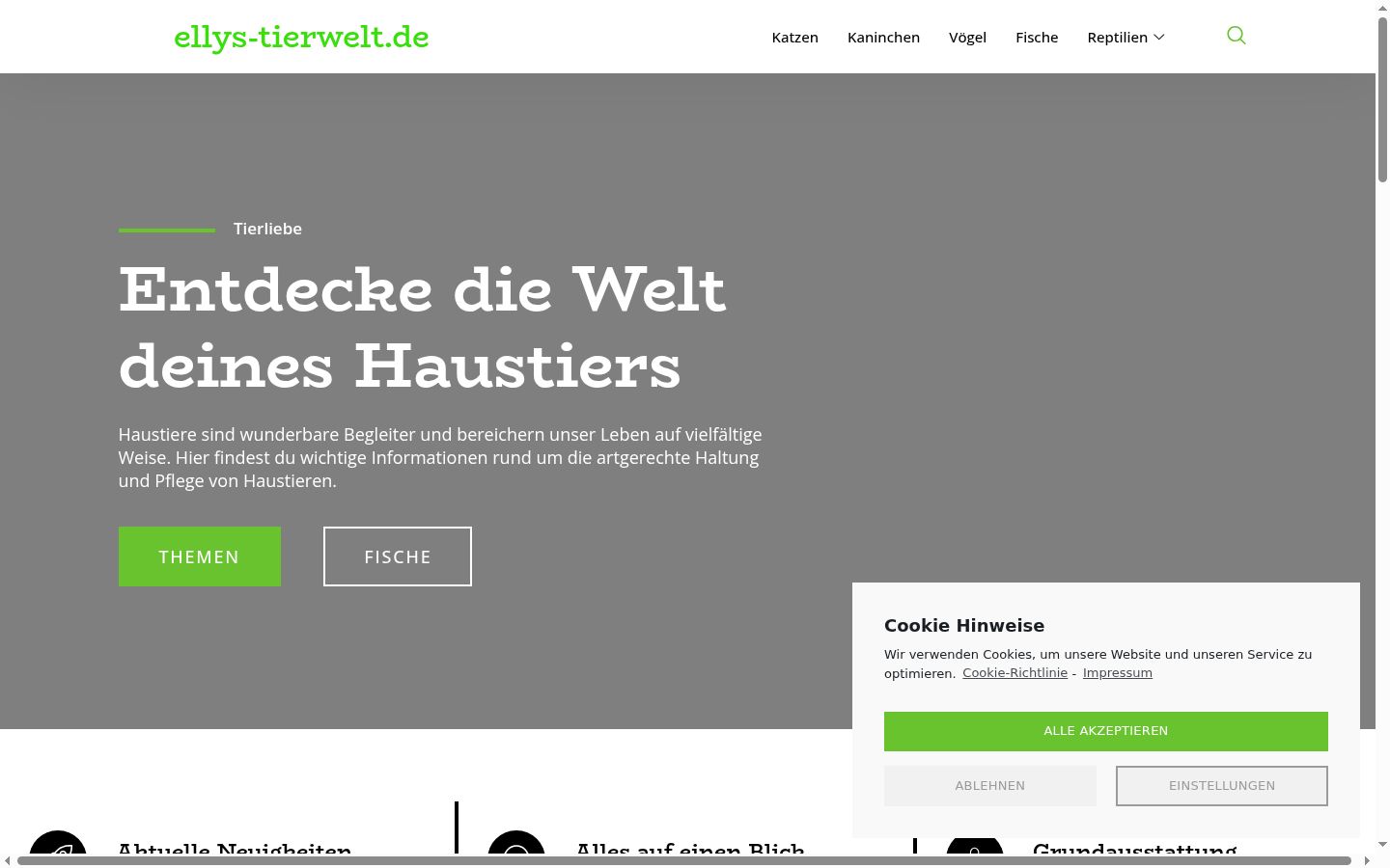 Screenshot tal-banner tal-kunsens muri qabel kwalunkwe interazzjoni