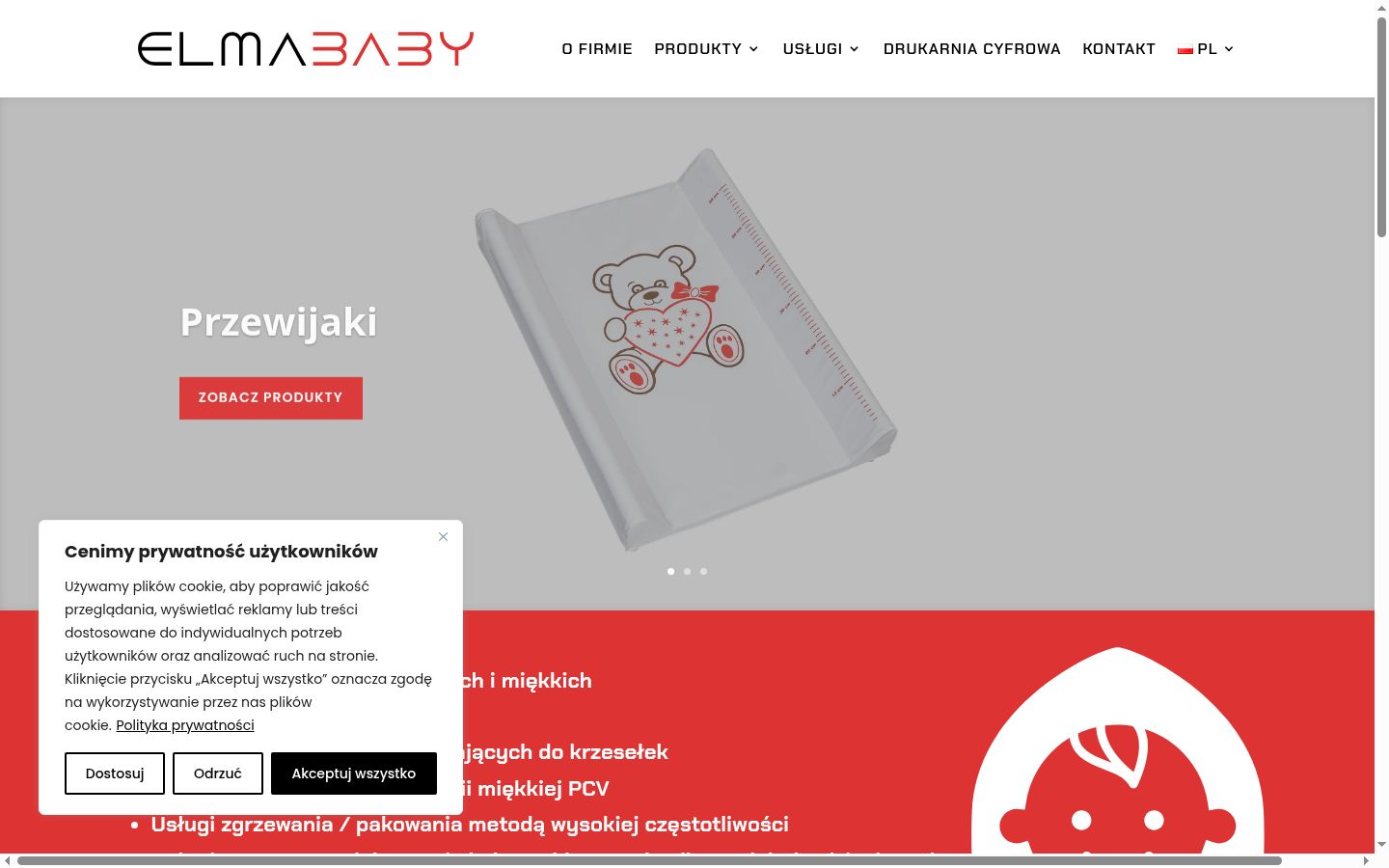 Snímek obrazovky baneru souhlasu zobrazeného před jakoukoli interakcí