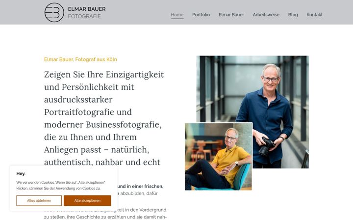 Screenshot von elmar-bauer.de